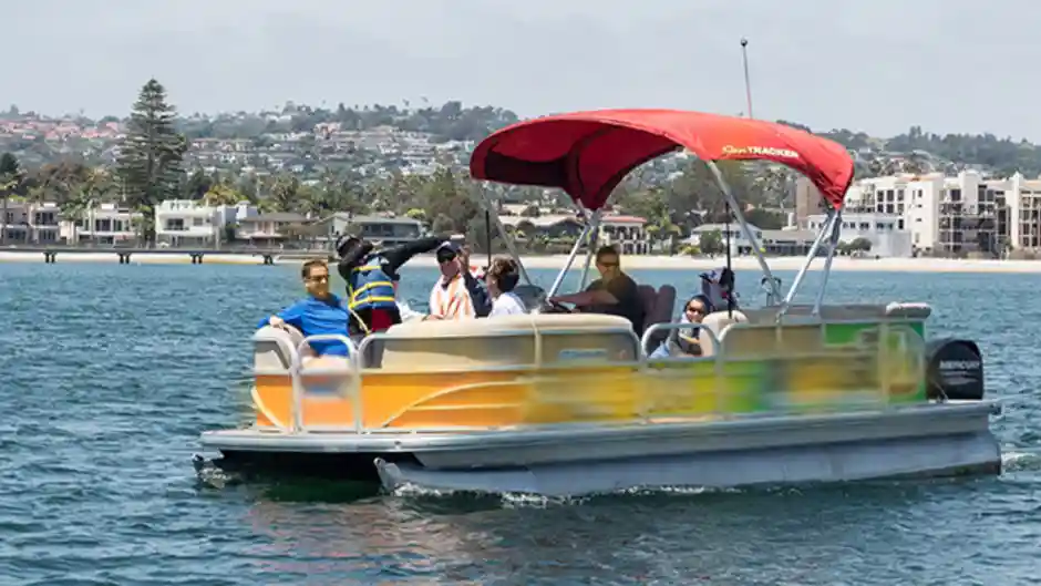 pontoon boat rental mission bay